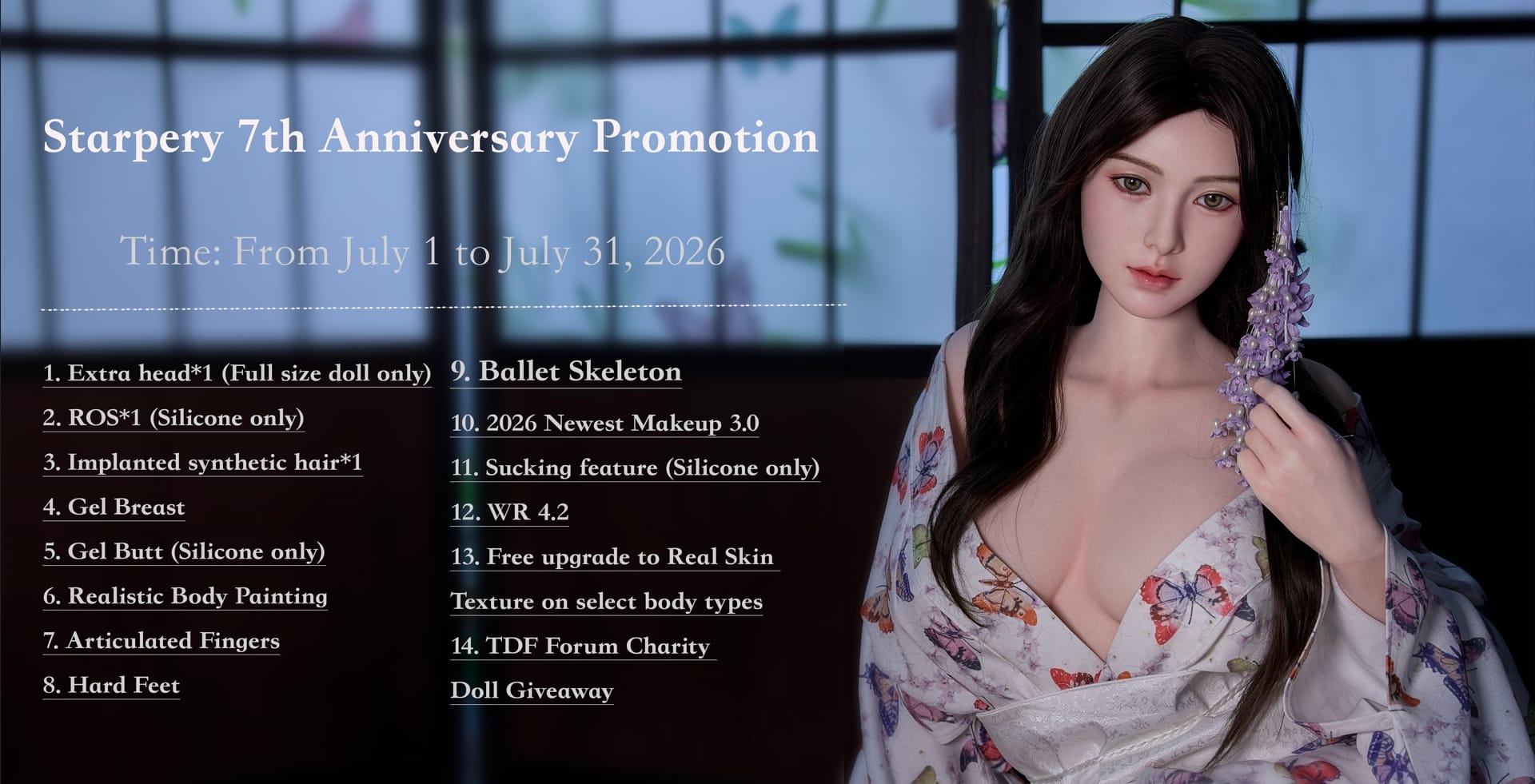 Promotion Starpery Doll Juillet 2026